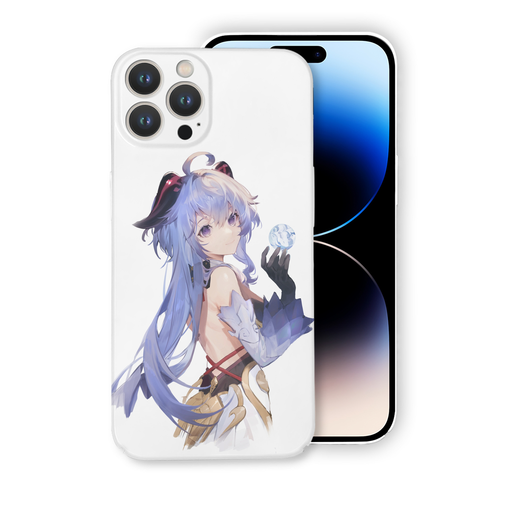 げんし神 甘雨 かんう genshin Ganyu 【iPhone 14シリーズ対応】ハードケース